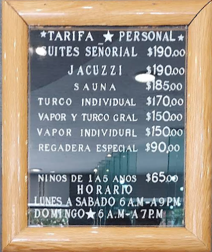 Baños Señorial baños de vapor en la Ciudad de México
