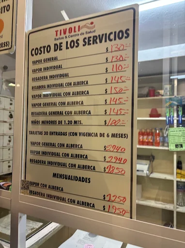 baños tivoli precios